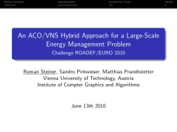 An ACO/VNS Hybrid Approach for a Large