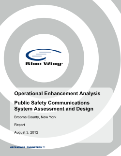 Public Safety Communications System