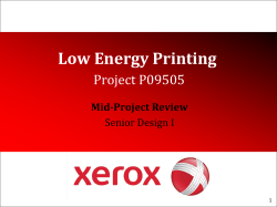 Project Review Presentation