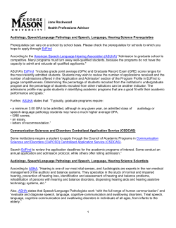 Pre Communications Information Sheet