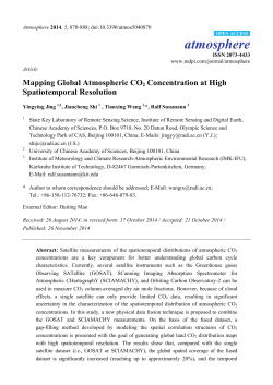 Mapping Global Atmospheric CO2 Concentration at High