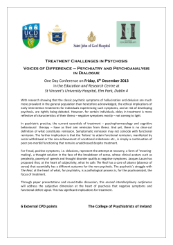 School of Psychotherapy (Conference)