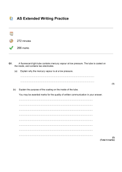 AS Extended Writing Practice