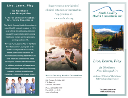 Live, Learn, Play - The North Country Health Consortium