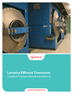 Laundry Effluent Treatment