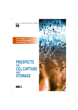 Prospects for CO2 Capture and Storage