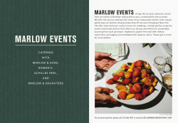 marlow events