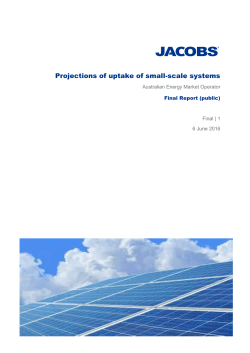 Projections of uptake of small-scale systems