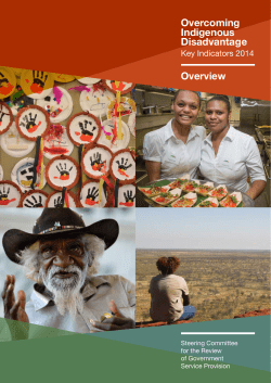 Overcoming Indigenous Disadvantage Key Indicators 2014