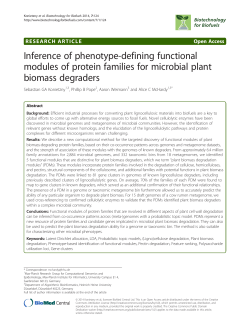 Inference of phenotype-defining functional modules of protein