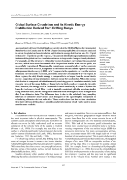 Global Surface Circulation and Its Kinetic Energy
