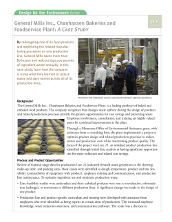 General Mills - Minnesota Pollution Control Agency