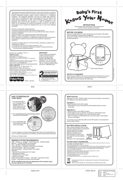 K8751 - Service Mattel