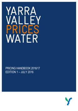 pricing handbook 2016/17 edition 1 &ndash; july 2016