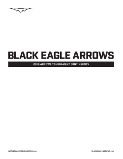BLACK EAGLE ARROWS