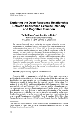 Exploring the Dose-Response Relationship