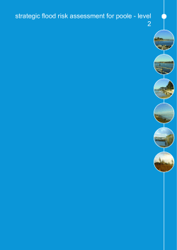 strategic flood risk assessment for poole - level 2