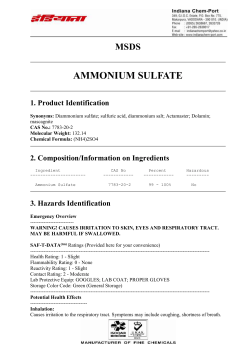1. Product Identification - Indiana Chem-Port
