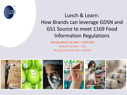 How Brands can leverage GDSN and GS1 Source to