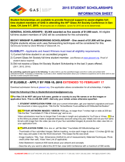 2011 student scholarships