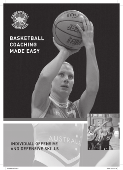Individual Offensive and Defensive Skills
