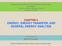 forms of energy - Wright State engineering