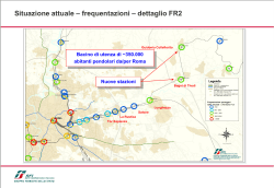 Pianta nuova stazione di Guidonia Collefiorito