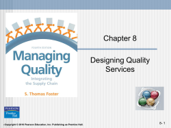 Managing Quality Integrating the Supply Chain