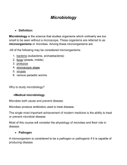 Microbiology