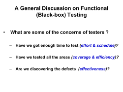 Testing - KSU Web Home