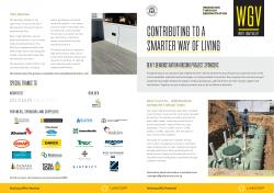 Gen Y Demonstration Housing Project Sponsors