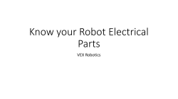 Know your Robot Electrical Parts