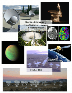 Radio Astronomy - National Radio Astronomy Observatory