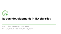 International Energy Agency Lo&iuml;c Co&euml;nt IEA