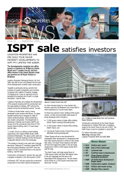 ISPT sale satisfies investors