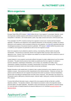 Micro-organisms - Appleyard Lees