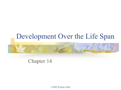 Development Over the Life Span