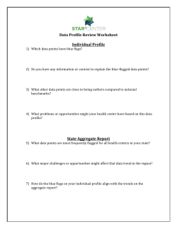 Data Profile Review Worksheet