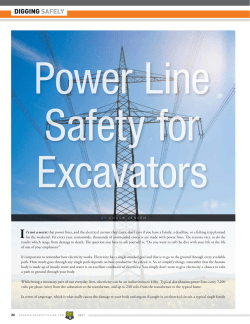 Power Line Safety for Excavators