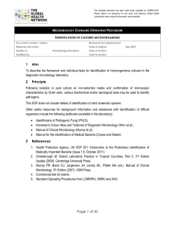 1 - Global Health Laboratories