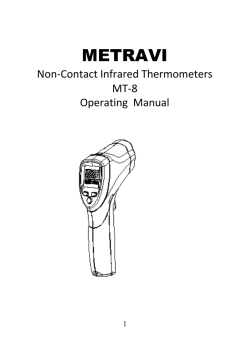 METRAVI Non-Contact Infrared Thermometers MT