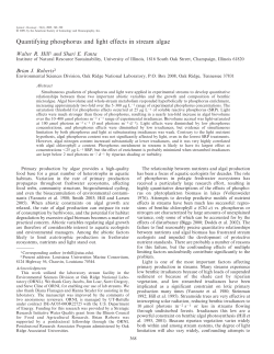 Hill, Walter R., Shari E. Fanta, and Brian J. Roberts. Quantifying