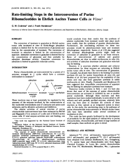 Rate-limiting Steps in the Interconversion of