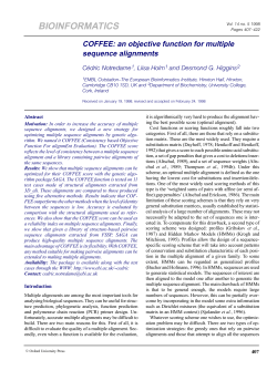 bioinformatics - T