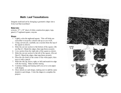 Math: Leaf Tessellations