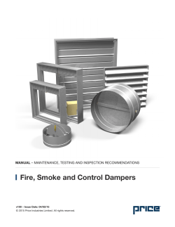 Fire, Smoke and Control Dampers