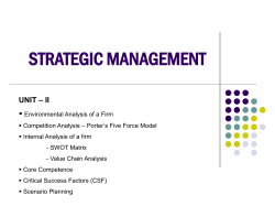 strategic management - MIB powered by GRD SCIB