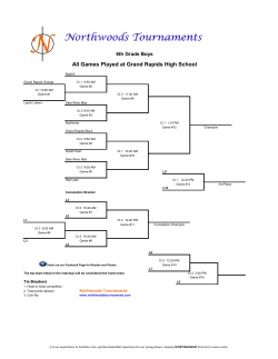 All Games Played at Grand Rapids High School