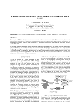 knowledge-based automatic 3d line extraction from close