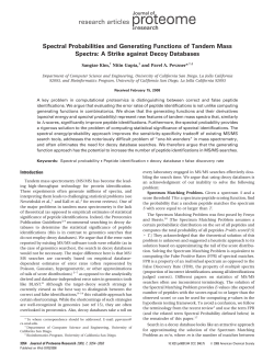 Spectral Probabilities and Generating Functions